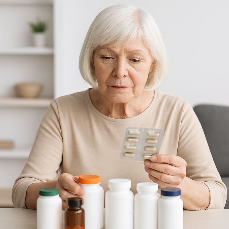 תוספי תזונה בגיל 60 ומעלה: מה שחשוב לדעת לפני שמתחילים